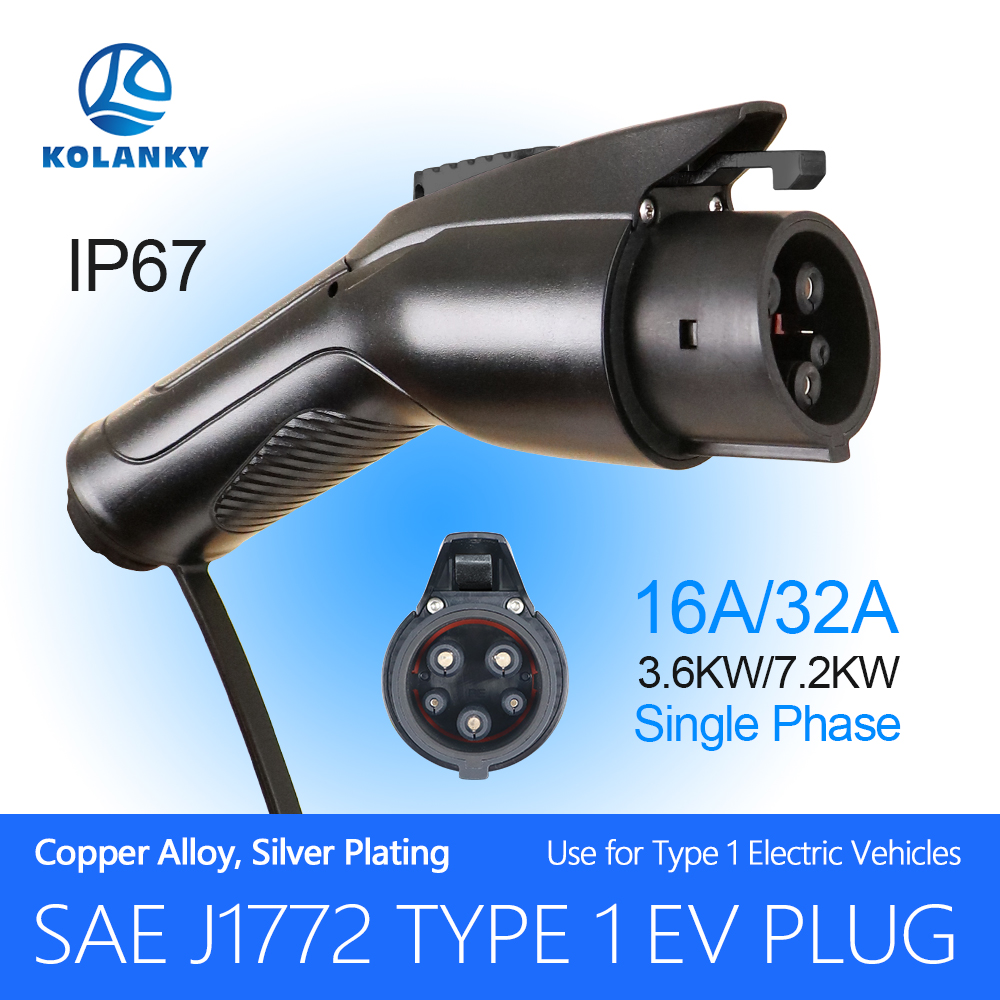 Ev Charger Adapter - Kolanky Ev Oplader Stekker Adapter Type