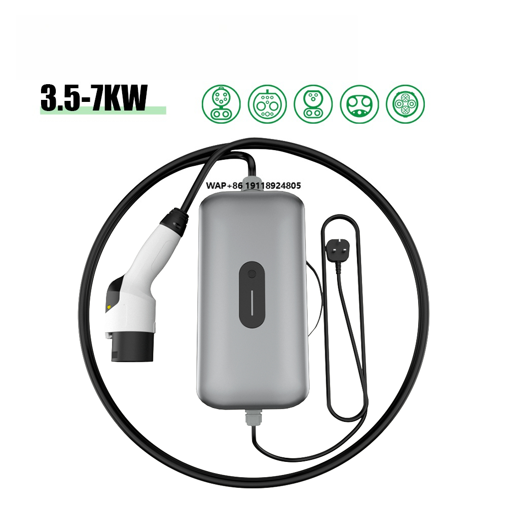 Ev Charger - Electway Nieuwe 3.5kW 7kW DC Draagbare