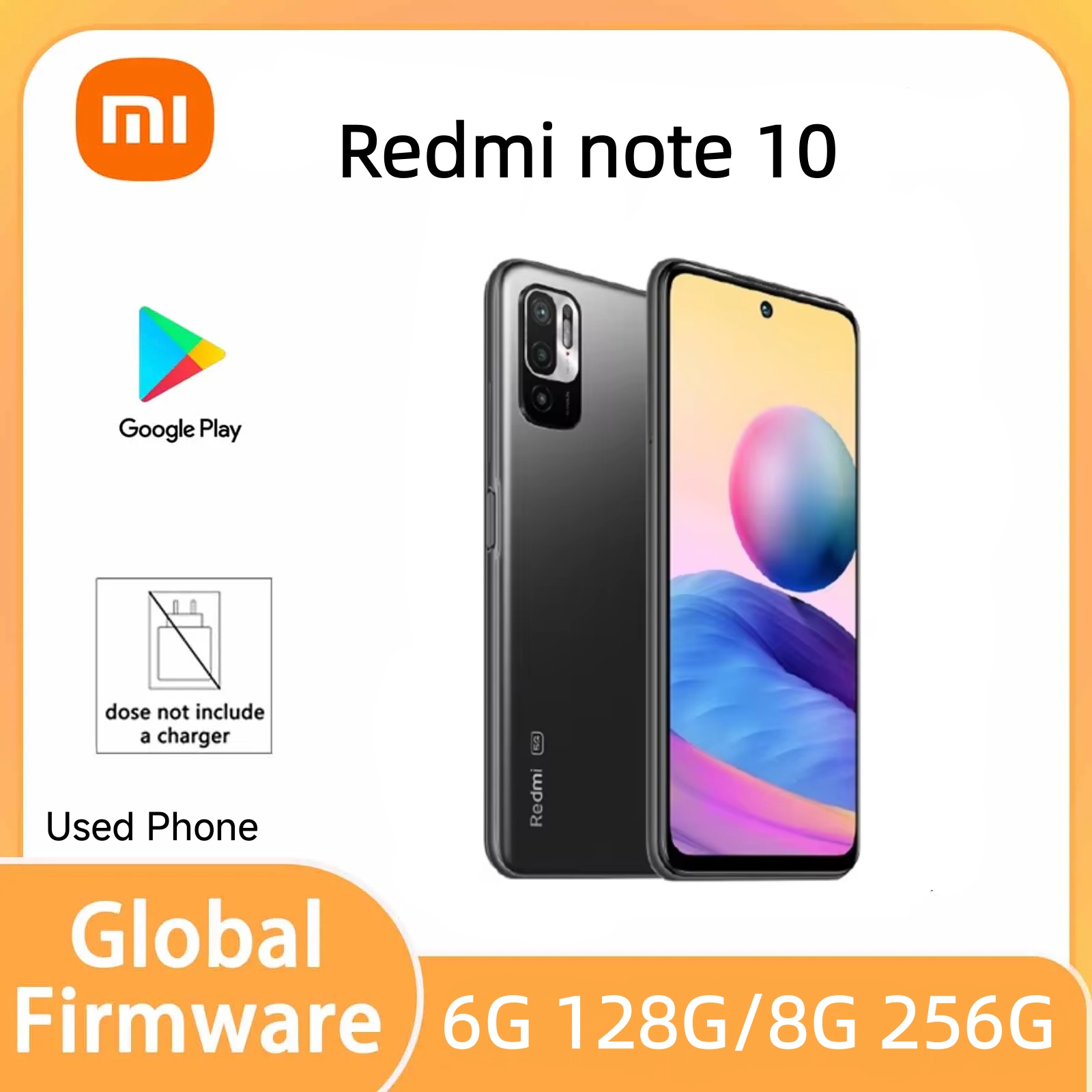 Type 2 Charger - Xiaomi Redmi Note 10 5G 6.5