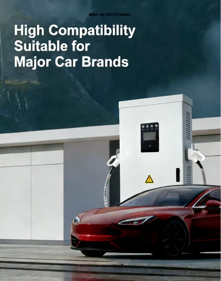 Ev Charging Pile - Nieuwe Energievoertuig (NEV) laadpaal, 240kW Dual-Gun