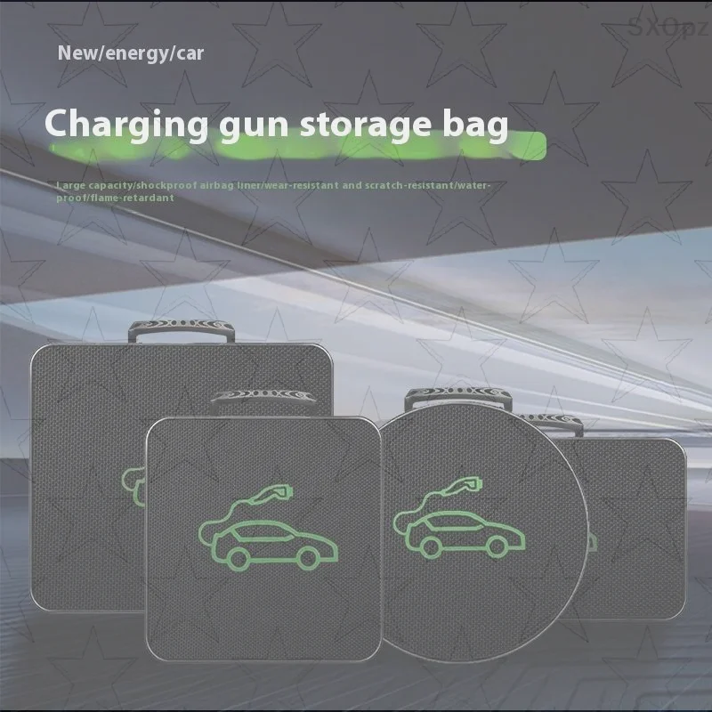 Portable Ev Charger - Elektrische autolader Stekkers Opbergtas EV Auto-oplaadkabel
