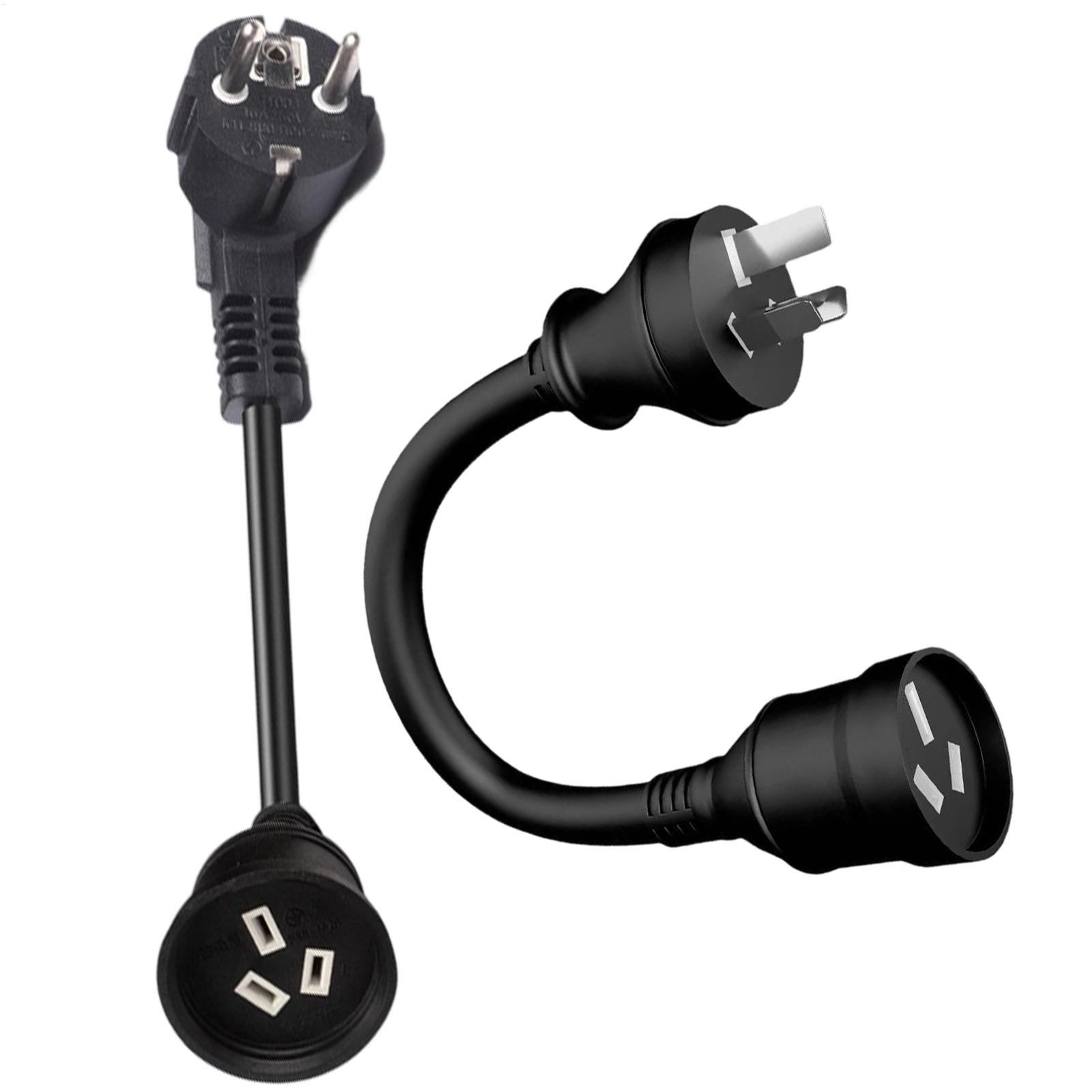 Ev Charger Adapter - Ev Charger Verlengkabel Heavy-Duty 10a-15a Power