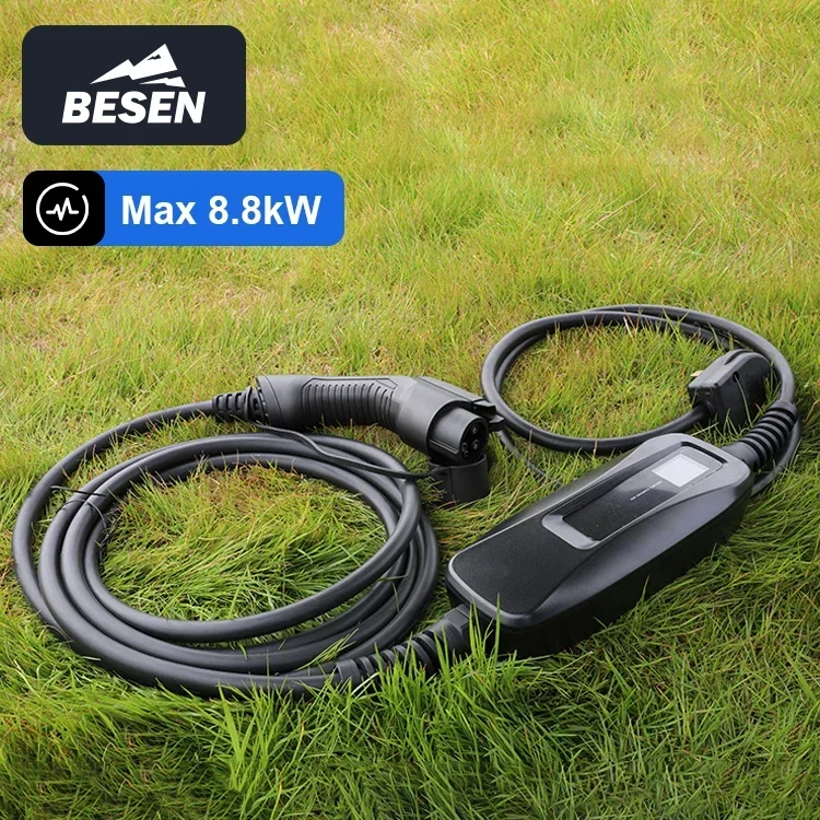 BESEN 8.8kW Draagbare Type 1 E - Portable Ev Charger recensie en prijs