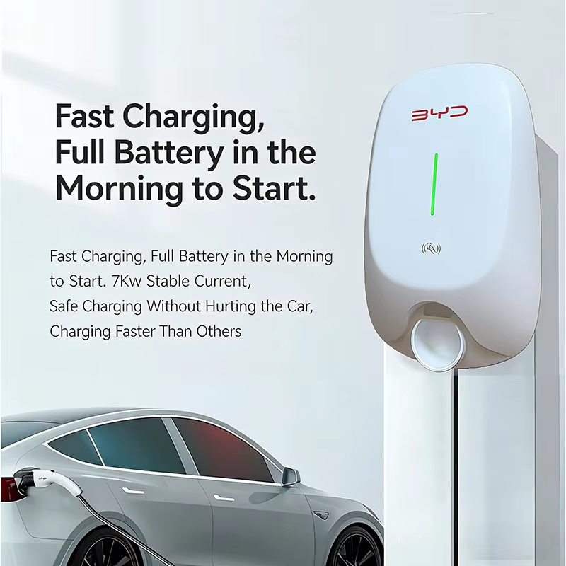 7KW Wandgemonteerd AC EV-laads - Wallbox Ev recensie en prijs