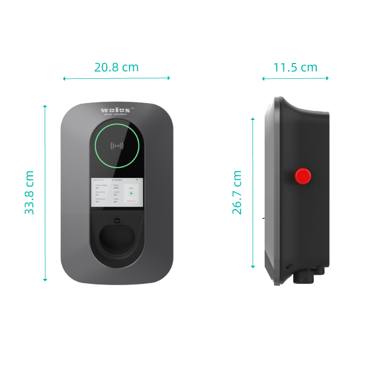 22kW AC Oplaadpaal voor thuisg - Wallbox Ev recensie en prijs
