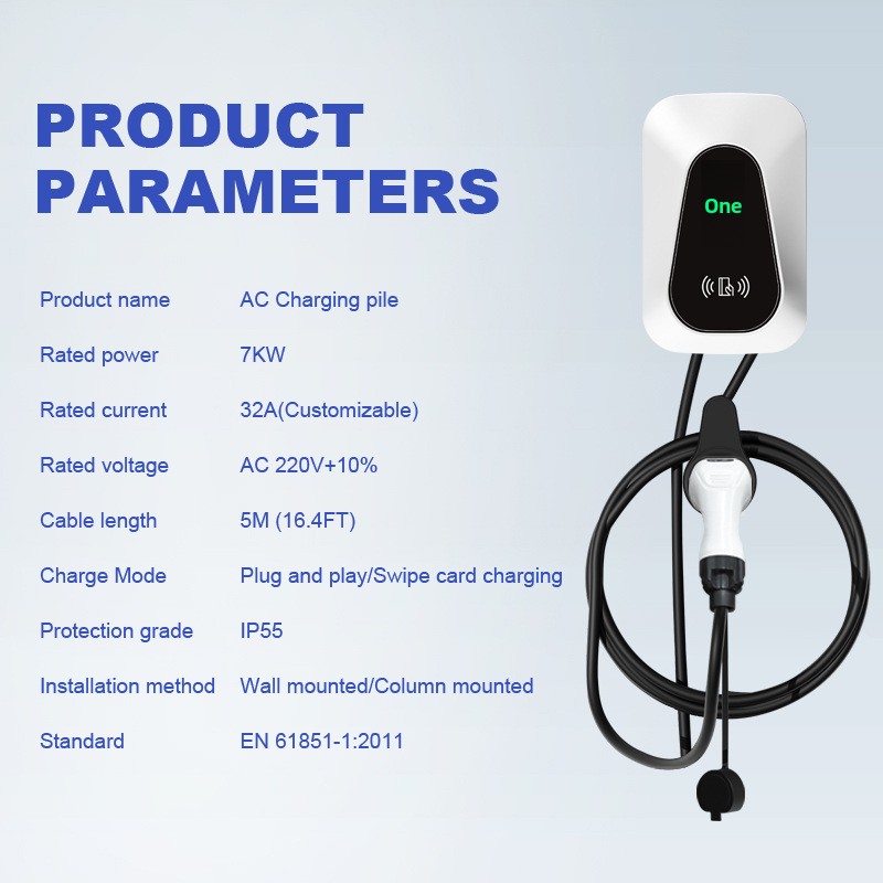Europese standaard 7kW Type 2  - Ev Charger recensie en prijs