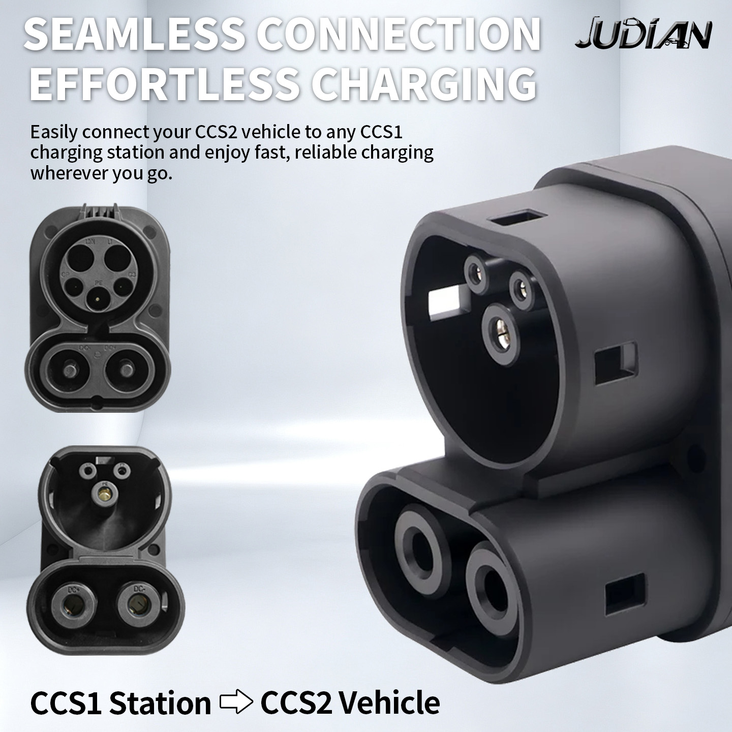 CCS1 naar CCS2 EV DC snellaada - Ccs2 To Ccs1 Fast Charge Adapter 250Kw recensie en prijs