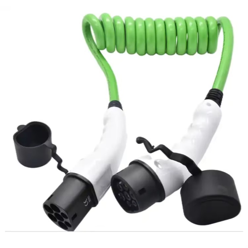 IEC 62196 32A Enkelfasige spir - Ev Charging Cable recensie en prijs