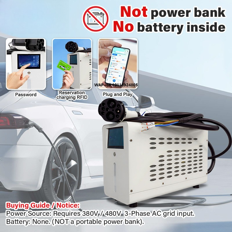 Fabrikant Groothandel 480V 3-f - Fast Ev Charger recensie en prijs
