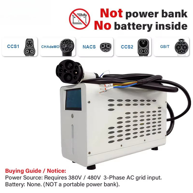 Fabrikant Groothandel 480V 3-f - Fast Ev Charger recensie en prijs