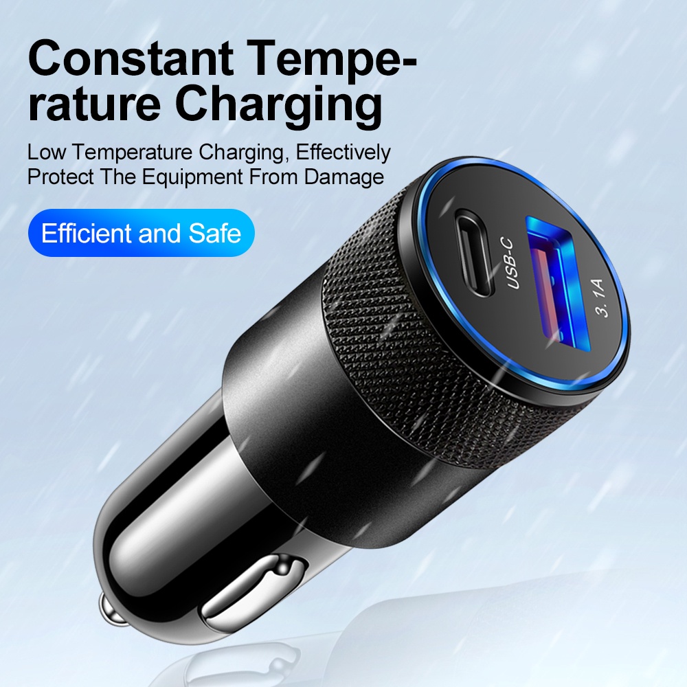 66W USB-autolader, type C, voo - Fast Ev Charger recensie en prijs