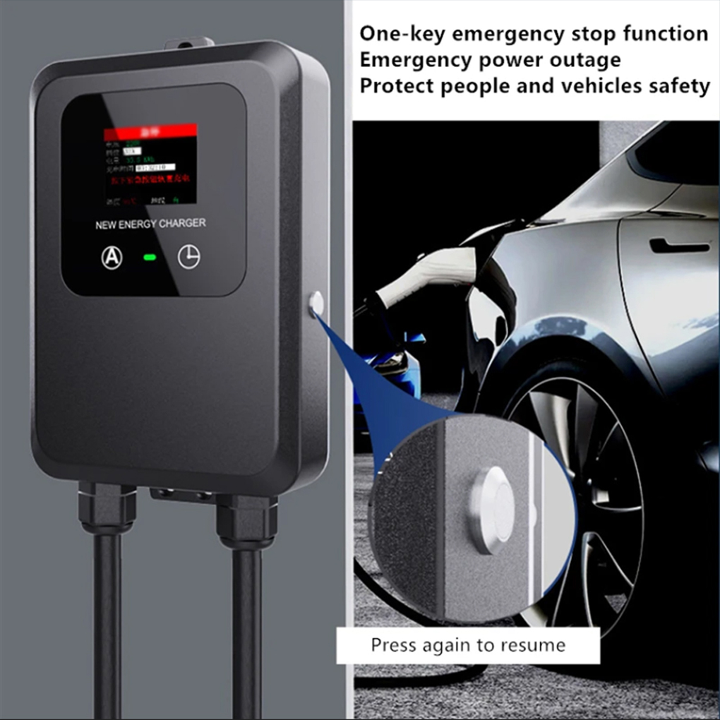 EV Charger 32A-24A-16A-8A 7KW  - Wallbox Ev recensie en prijs