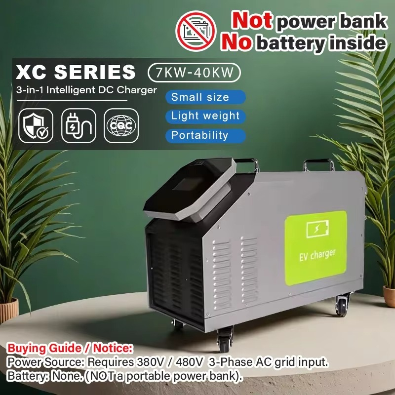 480V 3-fasig AC-stroomvoorzien - Portable Ev Charger recensie en prijs