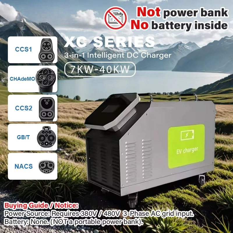 480V 3-fasig AC-stroomvoorzien - Portable Ev Charger recensie en prijs