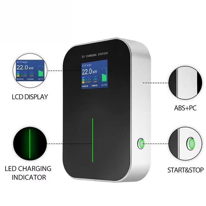 Mode 3 22KW 3-fasen EV-lader n - Ev Charger recensie en prijs