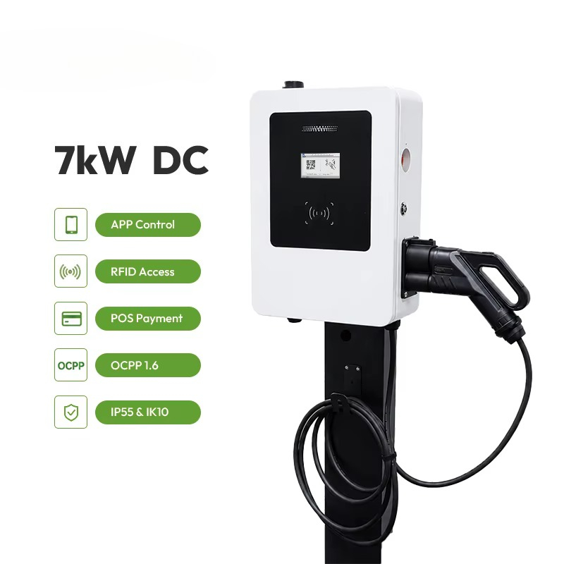 Nieuwe 7kW DC snellader voor e - Fast Ev Charger recensie en prijs